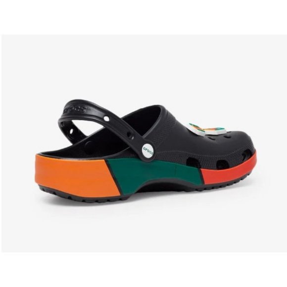 7-Eleven X Crocs Classic Clog 7-11 Exclusive Black Size Men 10 Women 12‎ New - Picture 2 of 4